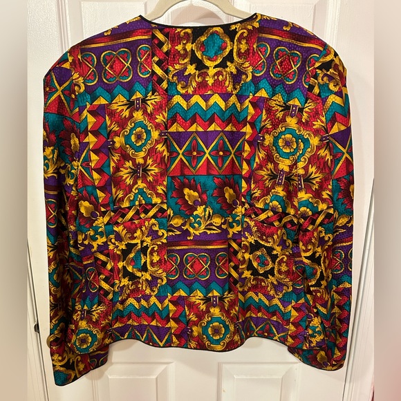 Maggy London 100% silk blazer - Picture 6 of 9